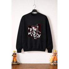 Petite Pati Demon Slayer Tanjiro Sweatshirt (3 Iplik %100 Pamuk)