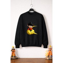 Petite Pati Dragon Ball Goku 17  Sweatshirt (3 Iplik %100 Pamuk)