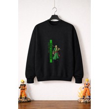 Petite Pati One Piece Zoro 5 Sweatshirt (3 Iplik %100 Pamuk)