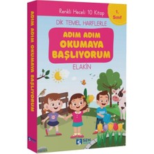 Binbir Göz Kitap Adım Adım Okumaya Başlıyorum Ilk Okuma Kitapları  Set  (10 Kitap)