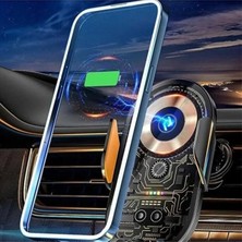 Marsilyan Araç Içi Kablosuz Şarjlı Telefon Tutucu