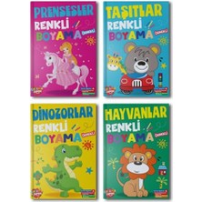 Binbir Göz Kitap Renkli Boyama 10 Set+1 Set (44 Kitap)