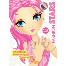 Çiçek Yayıncılık Yumurcak Fashion Stars-Tırnak süsleme200 çıkartma