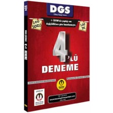 Binbir Göz Kitap Tasarı Dgs Son Format 4 Lü Çözümlü Deneme