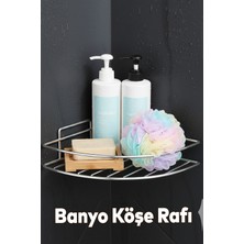 UltraMint Modern Tek Katlı Paslanmaz Çelik Duş Şampuanlığı, Şık ve Dayanıklı
