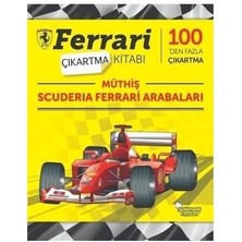 Selimer Yayınları Yumurcak Ferrari Müthiş Scuderıa Araba Çıkartma ki