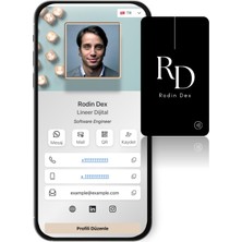 Lineer Dijital NFC Dijital Kartvizit HBCV00009V867J