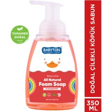 Babyton Doğal Çilekli Köpük Sabun 350 ml