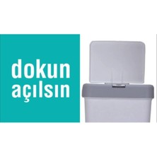 UltraMint Pratik ve Şık Dokunmatik Kirli Çamaşır Sepeti MT08