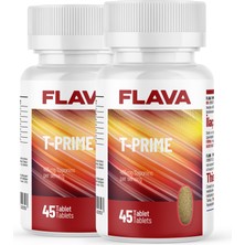 Flava T-Prime - 45 Tablet x 2 Adet