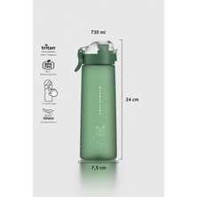 Renga Saga Loop Soft Touch 730 ml Tritan Matara 912136 Yeşil