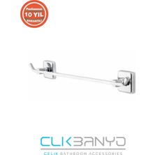 UltraMint Paslanmaz Pirinç Kumru Uzun Havluluk 45 Cm, 10 Yıl Garantili