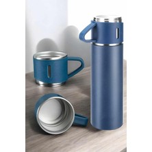 Nuveden Ieg™ 500 ml Kapasiteli Taşınabilir Basınçlı Termos Seti Günlük Kullanım Için Ideal Nvdn-