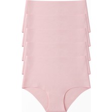 Stoykis 5 Adet Lazer Kesim Dikişsiz Yüksek Bel Kadın Külot Seti - Ekstra Esnek ve Iz Yapmaz