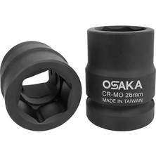 OSAKA 1" Altı Köşe Havalı Lokma 26 mm