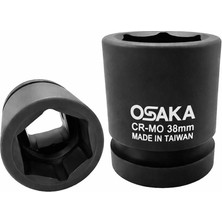 LNTOOL OSAKA 1" Altı Köşe Havalı Lokma 38 mm