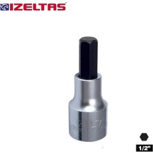 İzeltaş  1/2 H6 Lokmalı Allen Uç Kısa 6 mm