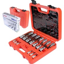 RICO 007-RC3029 1/4 - 1/2 Torx Uçlu Lokma Takımı Delikli