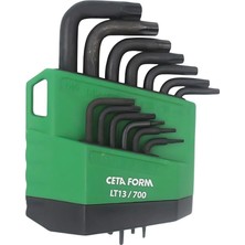 CETA FORM Torx Allen Anahtar Takımı Kısa 13 Parça