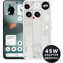Nothing Phone (3) 256 GB 12 GB Ram (Nothing Türkiye Garantili) Beyaz