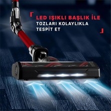 Tefal Bükülebilir Flex Boru Teknolojisi 100 Air Watt Güçlü Emiş Evcil Hayvan Dostu Şarjlı Dikey Süpürge X-Force Flex 9.60 TY2098WO