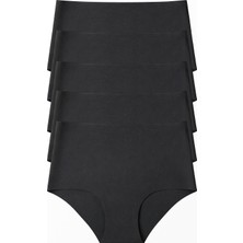 Stoykis 5 Adet Lazer Kesim Dikişsiz Yüksek Bel Kadın Külot Seti - Ekstra Esnek ve Iz Yapmaz