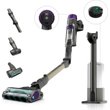 Shark Powerdetect Clean & Empty Pet Başlıklı Otomatik Boşaltma Istasyonlu Şarjlı Dikey Süpürge