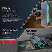 Shark Powerdetect Turbo Başlıklı Şarjlı Dikey Süpürge, Otomatik Güç Ayarlama