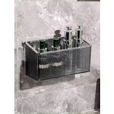 UltraMint Pratik Yapışkanlı Banyo, Mutfak ve Makyaj Düzenleyici Raf Organizeri