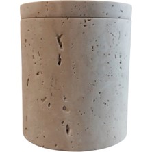 UltraMint Şık ve Doğal Görünümlü Traverten Mermer Pamukluk, Dekoratif Kullanım Için Ideal