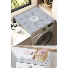 UltraMint Çamaşır ve Kurutma Makinesi Üstü Kaymaz Sıvı Geçirmez Mat 27CM