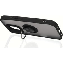 SiHako Newface Iphone 16 Kılıf Montreal Yüzüklü Silikon Kapak - Yeşil