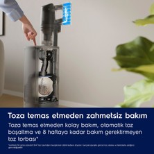 Electrolux Yüksek Emiş Gücü ve Pratik Kullanımıyla Günlük ve Derin Temizlikte Maksimum Konfor Dikey Süpürge EP83HB25UV