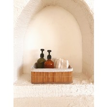 UltraMint Bambu Çok Amaçlı Katlanabilir Hasır Düzenleyici ve Organizer Seti