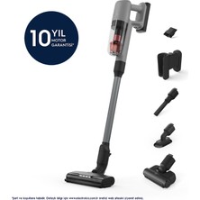 Electrolux 2.2 kg Ultra Hafif Tasarım Petpro Başlıklı 10 Yıl Motor Garantili Şarjlı Dikey Süpürge Animal 700 EP71AB14UG