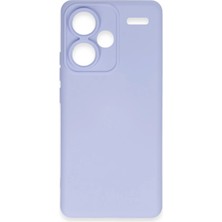 SiHako Newface Redmi Note 13 Kılıf Nano Içi Kadife Silikon - Lila