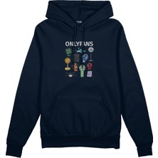 The Lucid Lab Onlyfans Oversize Hoodie - Lacivert