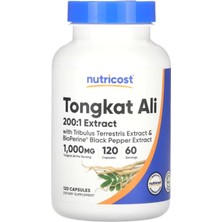 Nutricost (Özelsporcugıdaların'dan !!)  Tongat Ali, 120 Capsul.abd Menşei.42.