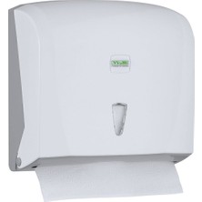 UltraMint Pratik ve Şık K20 Z Katlı Kağıt Havlu Dispenseri Beyaz