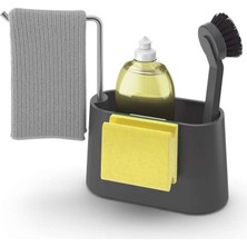 UltraMint Lavabo Düzenleyici, Siyah, 24X20X9 Cm, Pratik ve Şık Tasarım