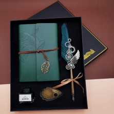 Fırsatkolik Mürekkepli Divit Kalem ve Defter Set