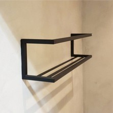 UltraMint Şık Metal Duvar Rafı, Banyo ve Mutfak Için Pratik Düzenleyici