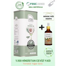 Las Frutas Yemeklik Hindistan Cevizi Yağı 1 Litre – Soğuk Sıkım, Saf & Doğal