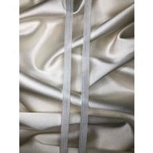 Ezel-in Tekstil Aksesuarları Dekoratif Beyaz Biye Şerit, 350 Metre, KOD-P348A