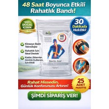 🔥💪 İlla Life Hızlı Etkili Büyük Boy Isı Bant – Kas Eklem Bel Diz Kol Boyun Sırt Omuz Karın Regl İçin 25’li