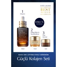 Estee Lauder Cilt Bakım Seti - Advanced Night Repair Serum 50ml Göz Kremi 5ml Supreme Soft Nemlendirici 15ml