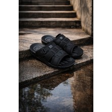 Behtah Kundura Nubuk Erkek Yazlık Kalın Topuklu Tank Sokak Terliği Ev Terliği