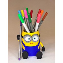 Tebifab Kalemlik - Minyon Masaüstü Kalemlik ve Telefon Tutacağı