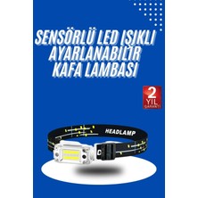 Fırsatkolik Kafa Lambası, Su Geçirmez Kafa Feneri 3 Mod Aydınlatma