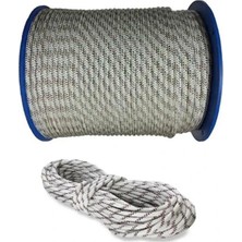 Yapımaks Lastikli Iskota Ip Halat, Bagaj Kamp Lastiği, Gri, 6 Mm, 1 kg (30/32 M )